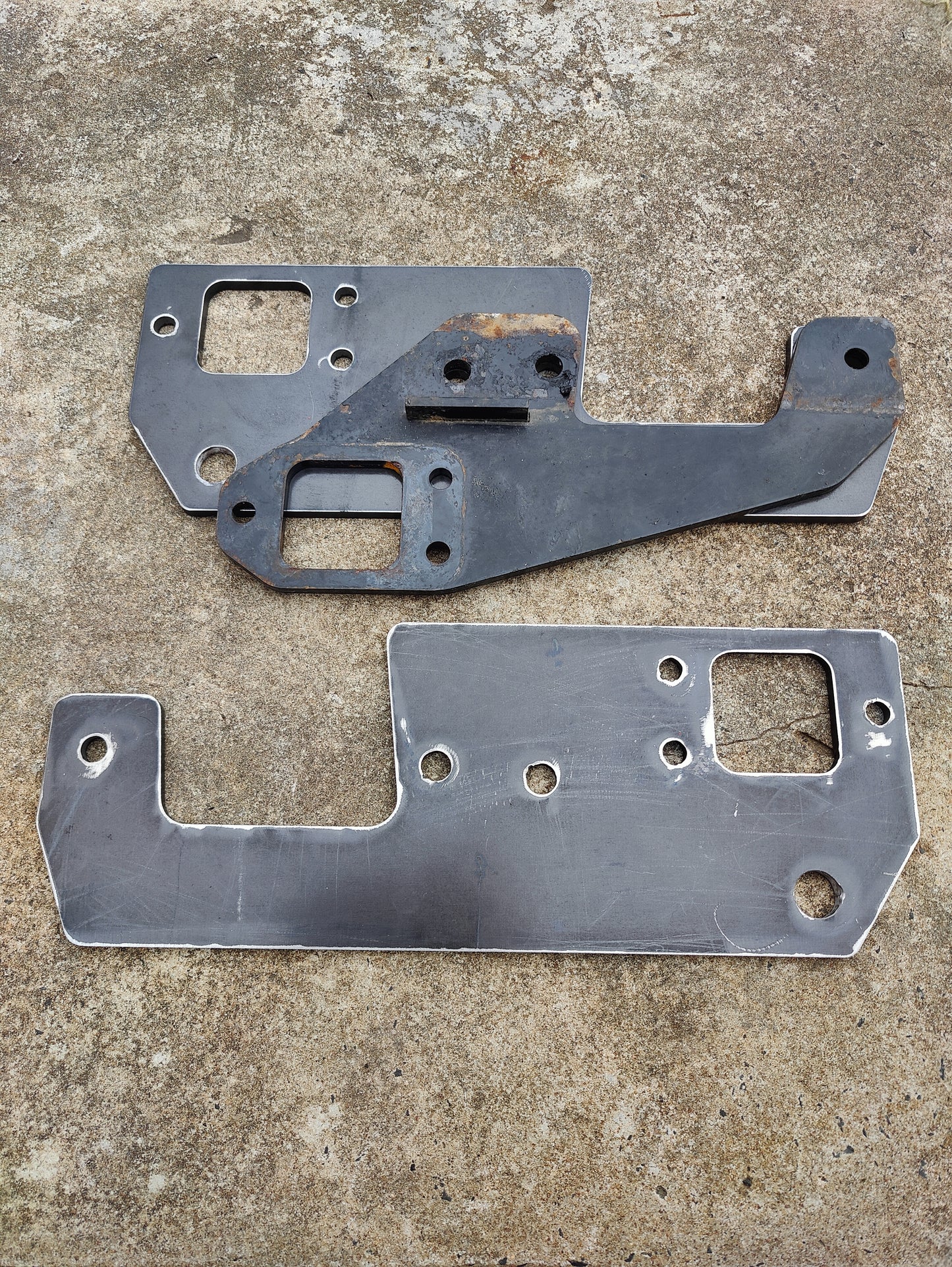 N70 Hilux Raised Tow Bar Brackets